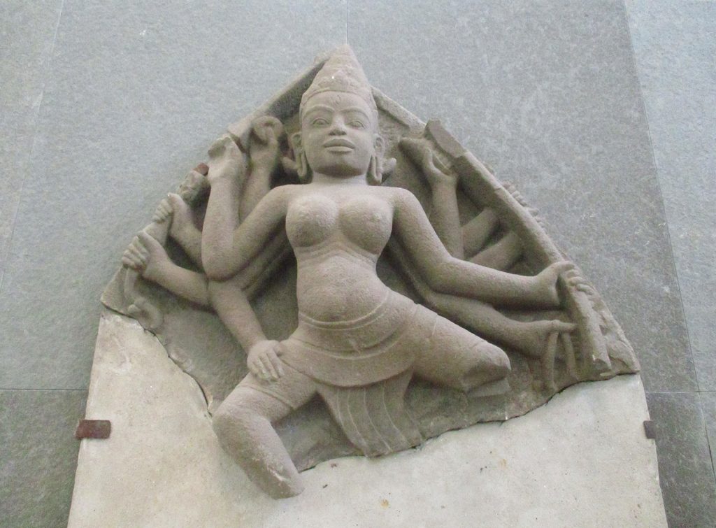 Tympan of Durga, Thap Mam