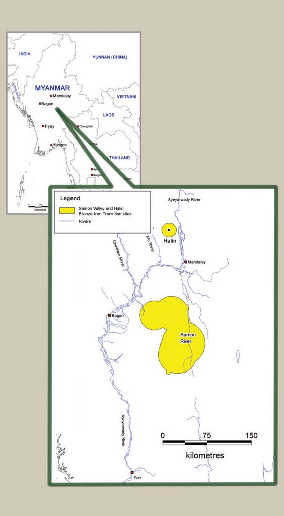 Samon Valley map